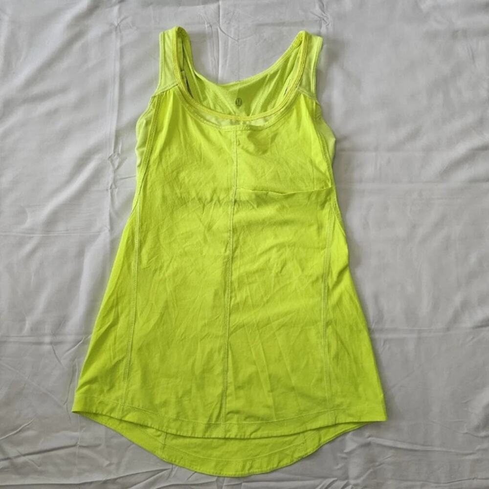 LULULEMON Run for Your Money Racerback Tank Size 6 Athleisure